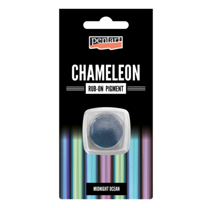 Rub-on Pigment Kaméleon krómozott hatású 0,5g - Éjféli óceán