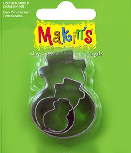 Rozsdamentes acél kiszúrók - Hóember